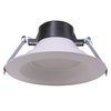Energetic Lighting 6 inch Recessed Downlight, Commercial, 13Watts, 3CCT Selectable, Dimmable, 12PK E4DL6N11E83040